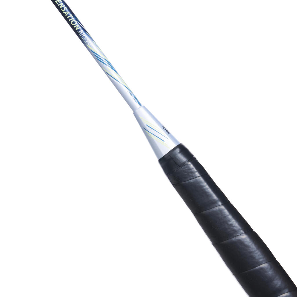 ADULT BADMINTON RACKET BR SENSATION 590 BLUE NAVY