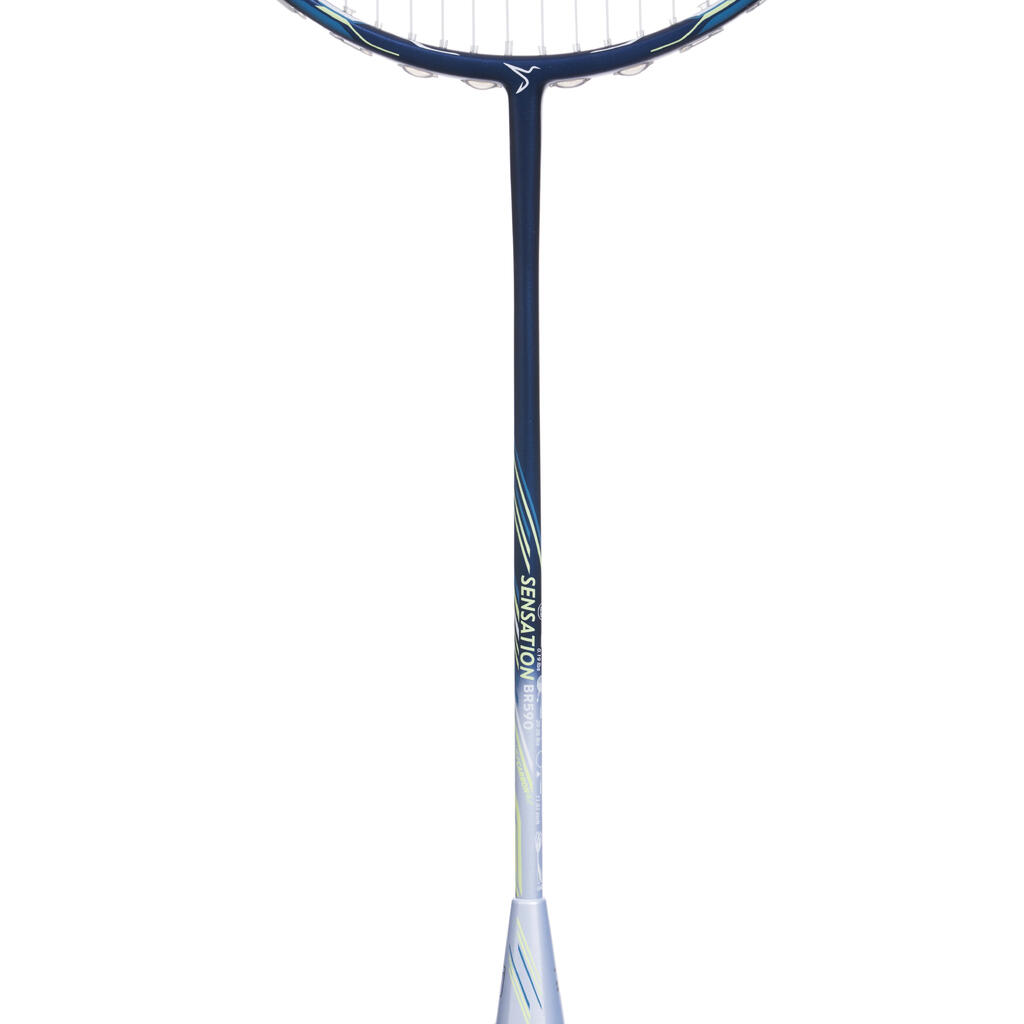 ADULT BADMINTON RACKET BR SENSATION 590 BLUE NAVY