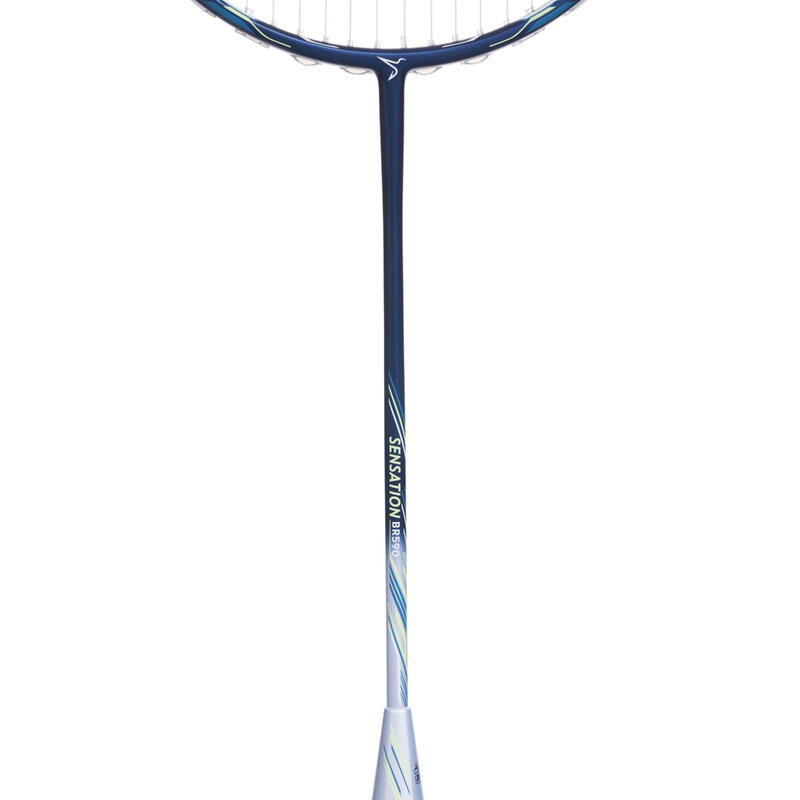 Badmintonracket voor volwassenen BR Sensation 590 blauw marineblauw