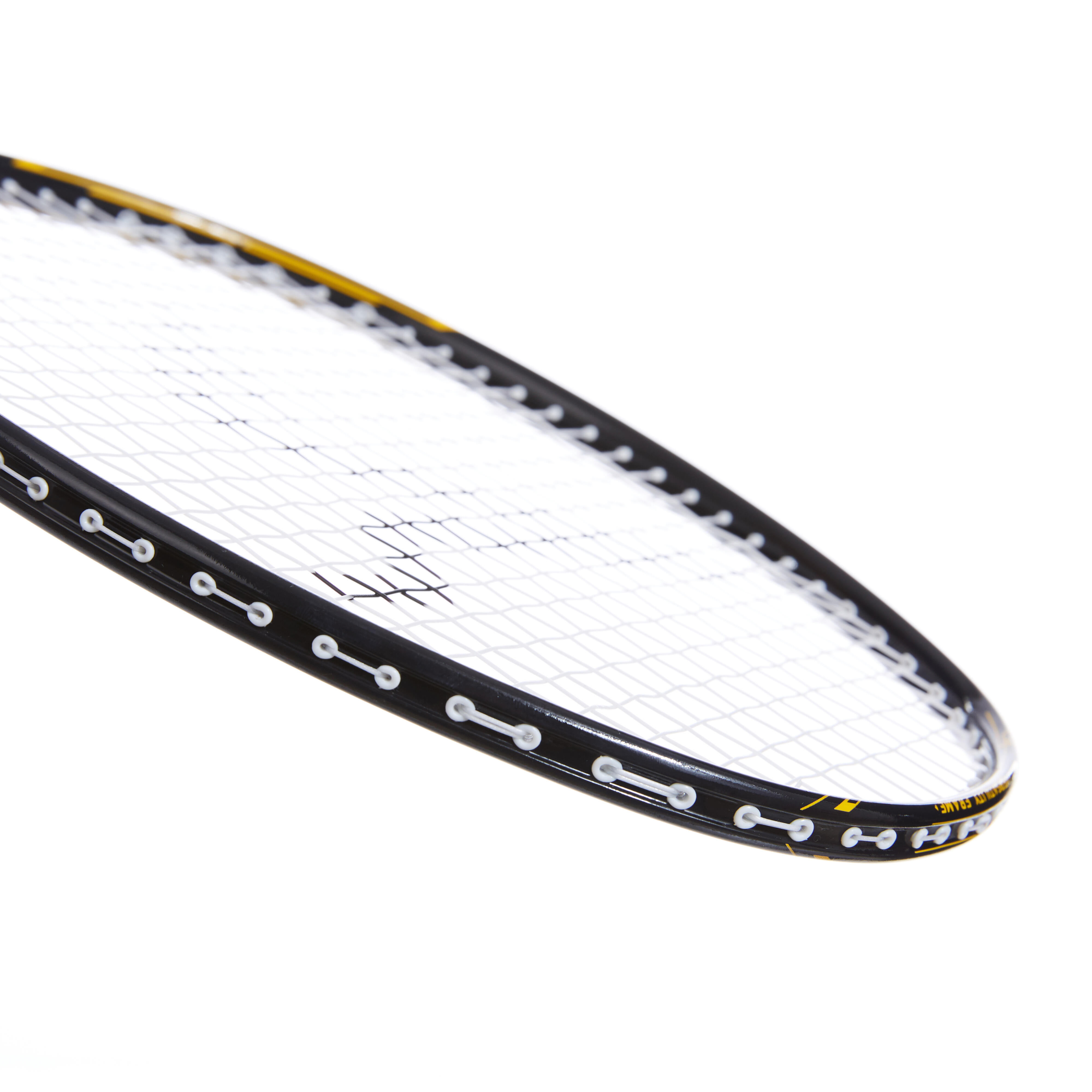 Badminton Racket - BR 500 Black/Yellow - KUIKMA