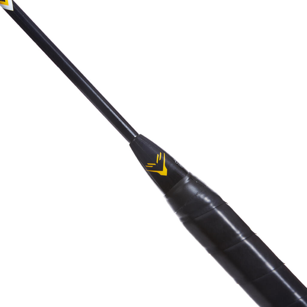 ADULT BADMINTON RACKET BR 500 BLACK YELLOW