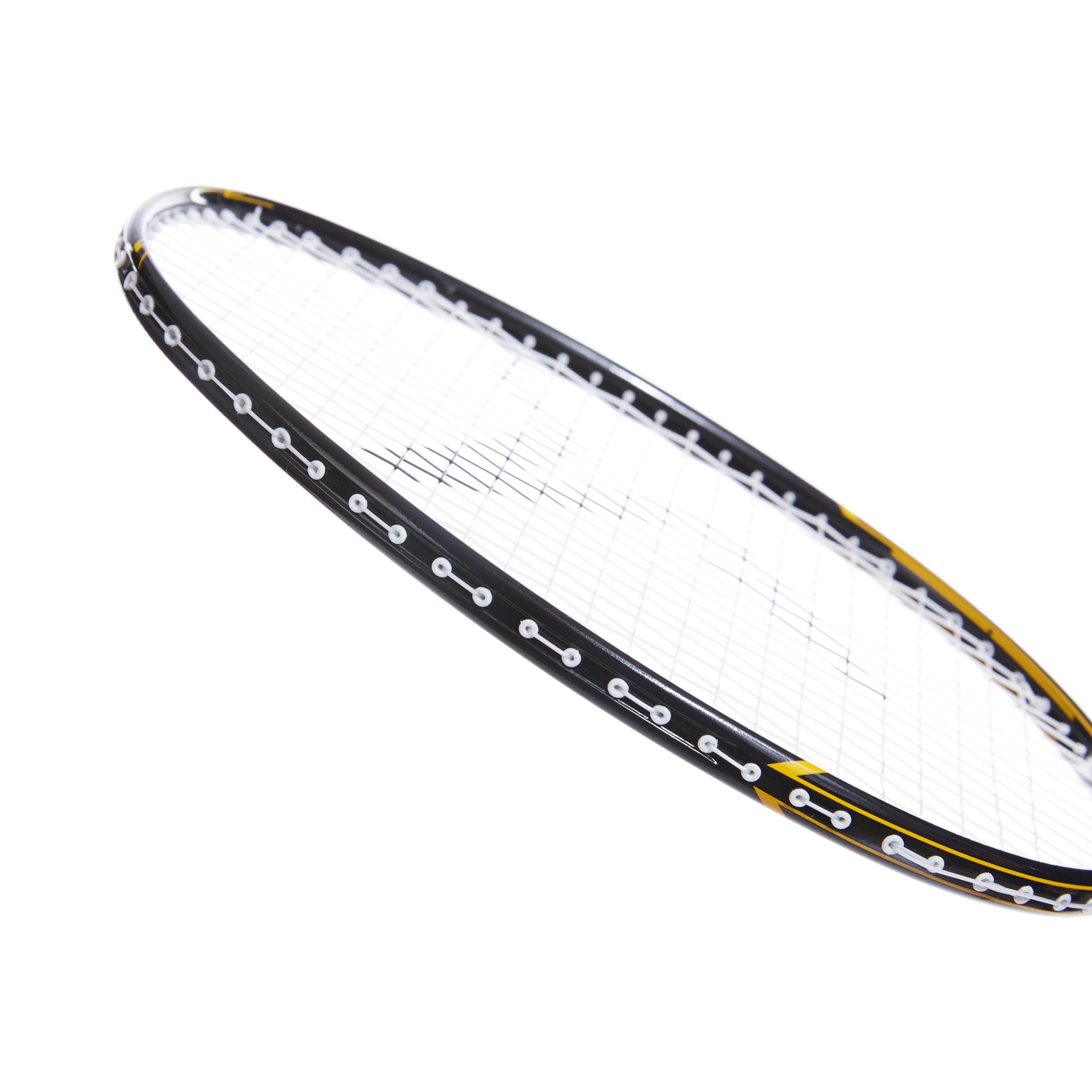 Badminton Racket - BR 500 Black/Yellow - KUIKMA