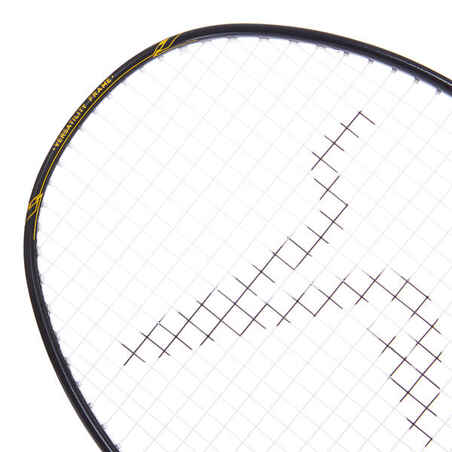 ADULT BADMINTON RACKET BR 500 BLACK YELLOW