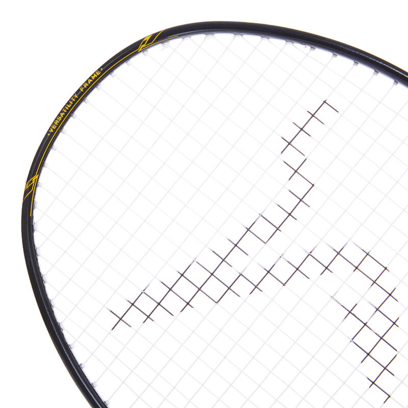 Badmintonracket voor volwassenen BR 500 zwart geel