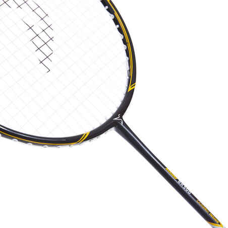 Raqueta Bádminton Perfly BR 500 Adulto Negro/Amarillo