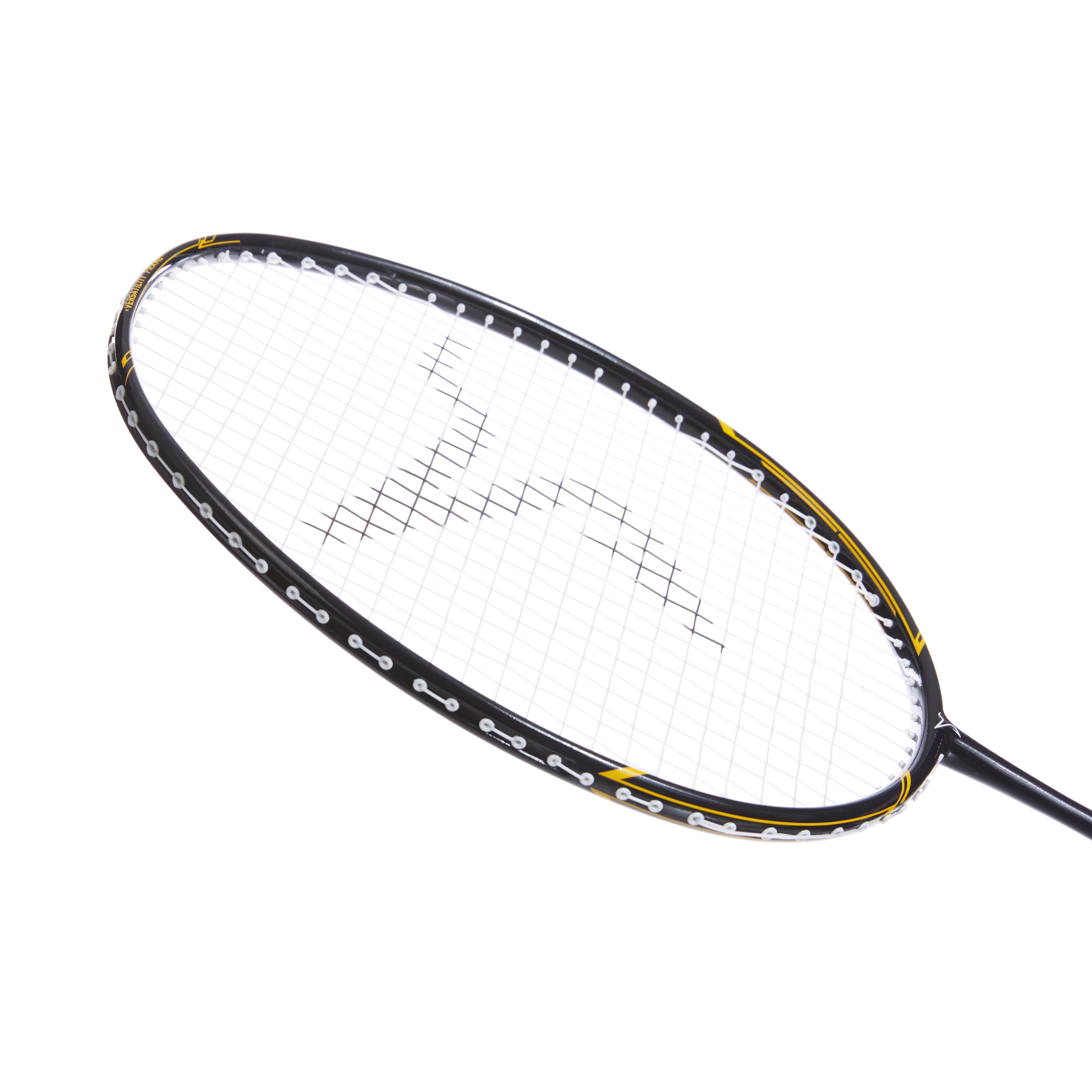 Badminton Racket - BR 500 Black/Yellow - KUIKMA