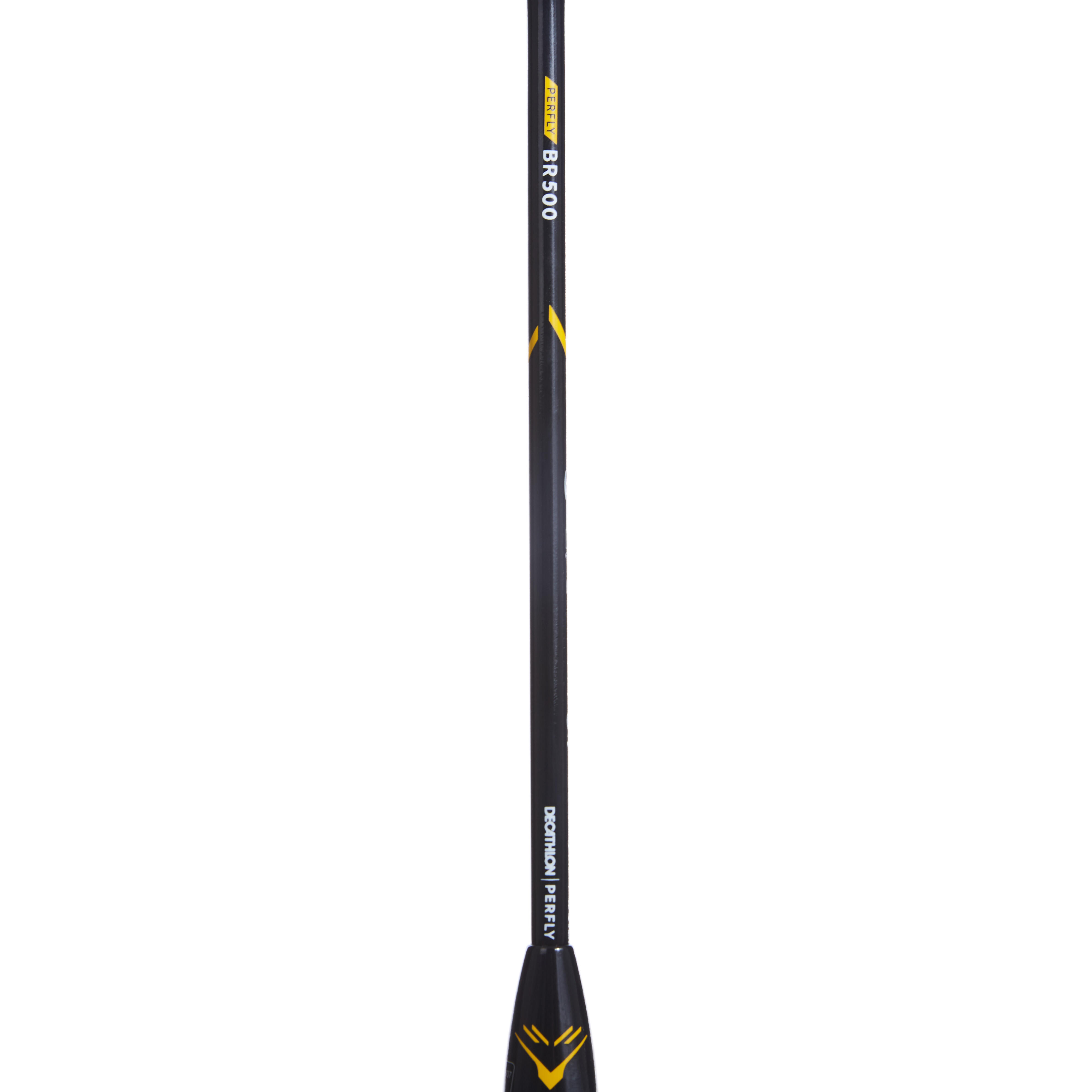 Badminton Racket - BR 500 Black/Yellow - KUIKMA