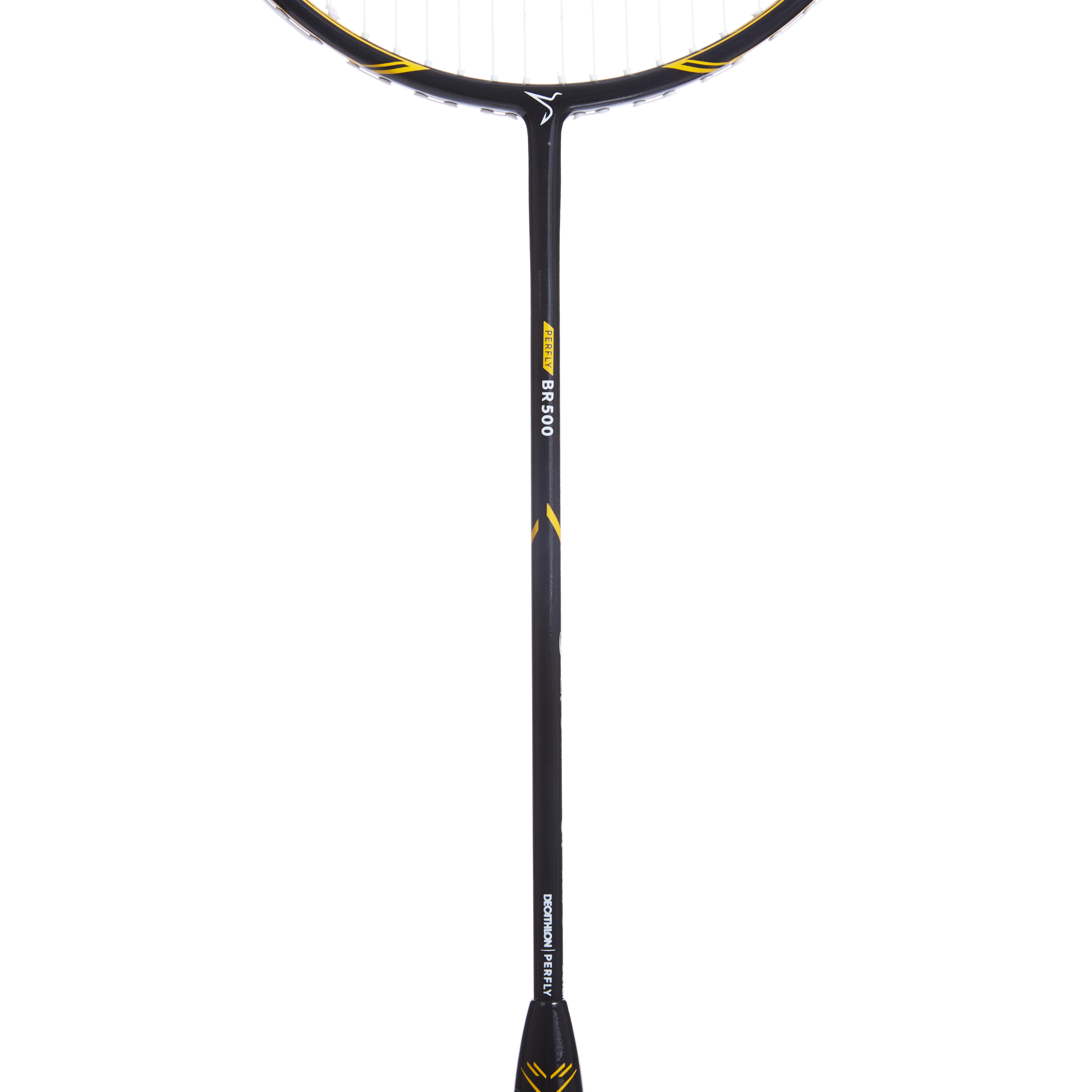 Badminton Racket - BR 500 Black/Yellow - KUIKMA