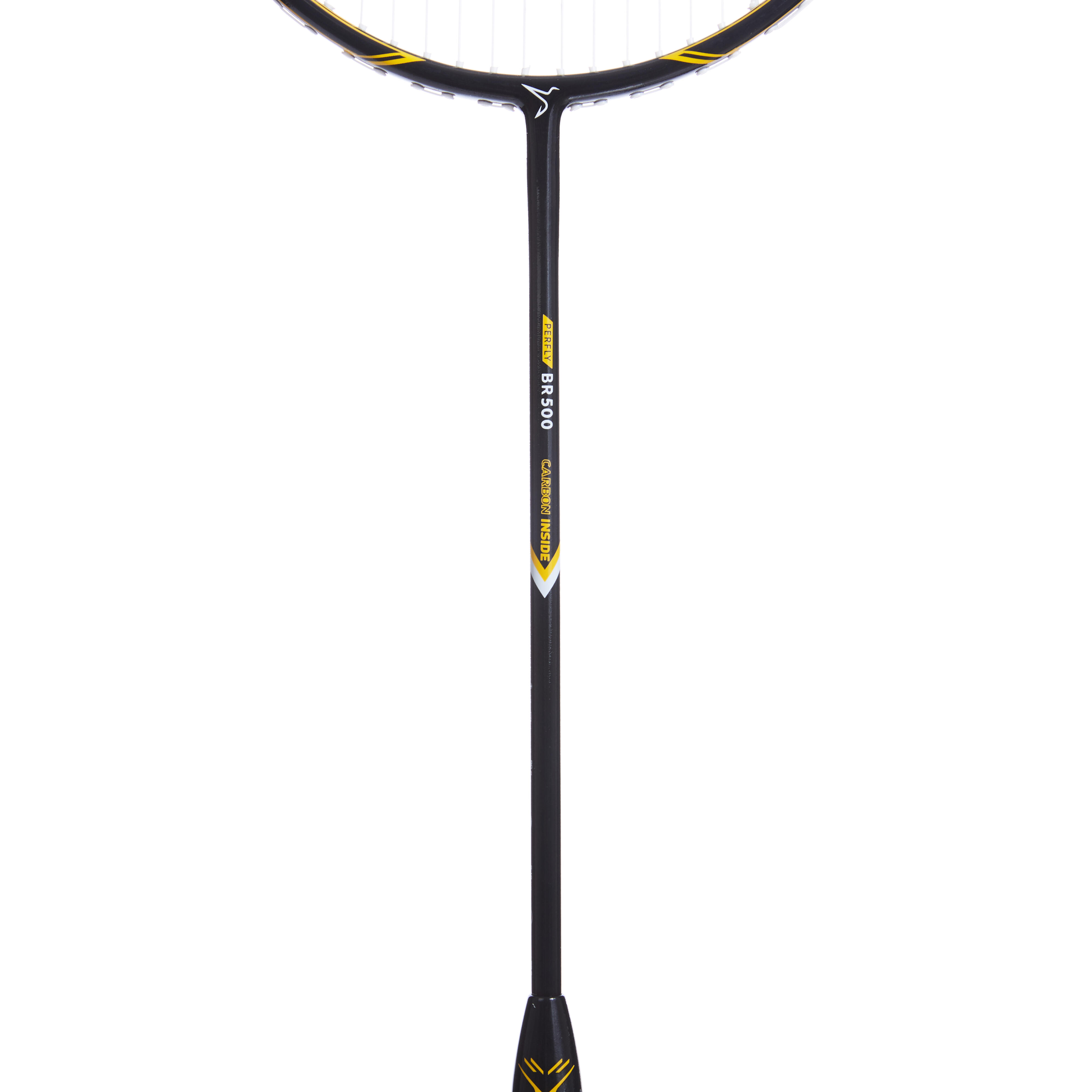 Badminton Racket - BR 500 Black/Yellow - PERFLY