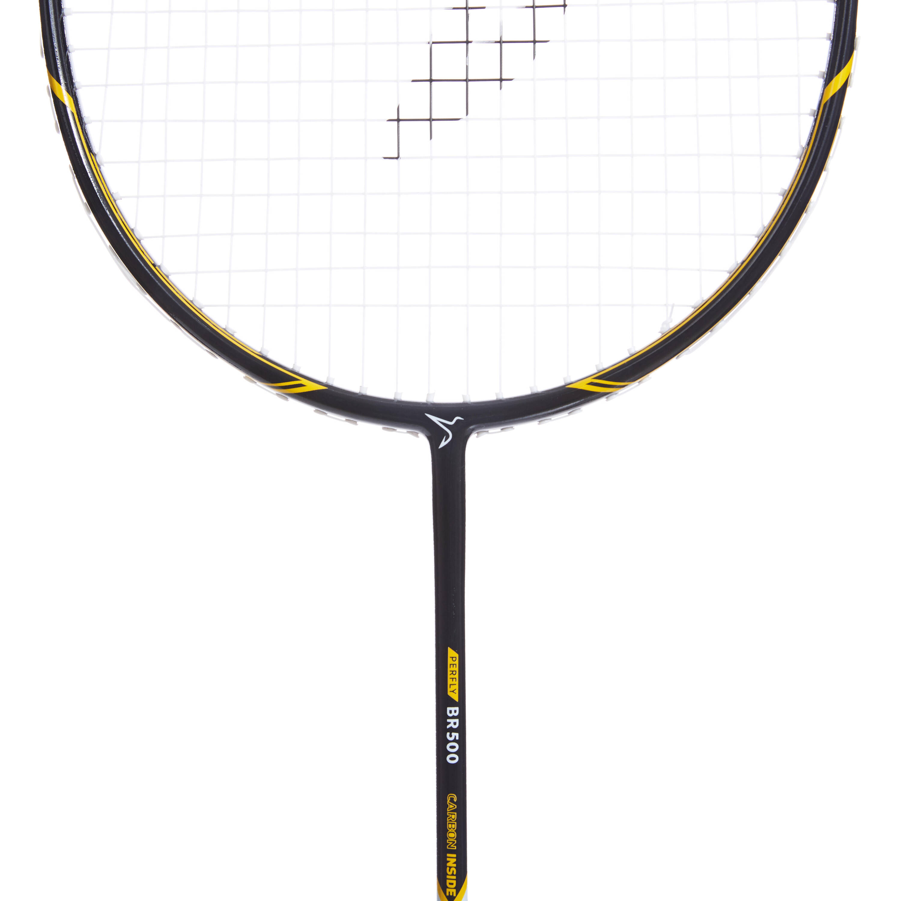 Adult Badminton Racket BR 500 Black Yellow -  4