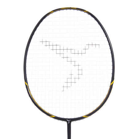 ADULT BADMINTON RACKET BR 500 BLACK YELLOW