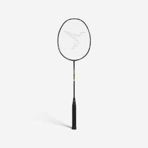 Image 419: ADULT BADMINTON RACKET BR 500 BLACK YELLOW