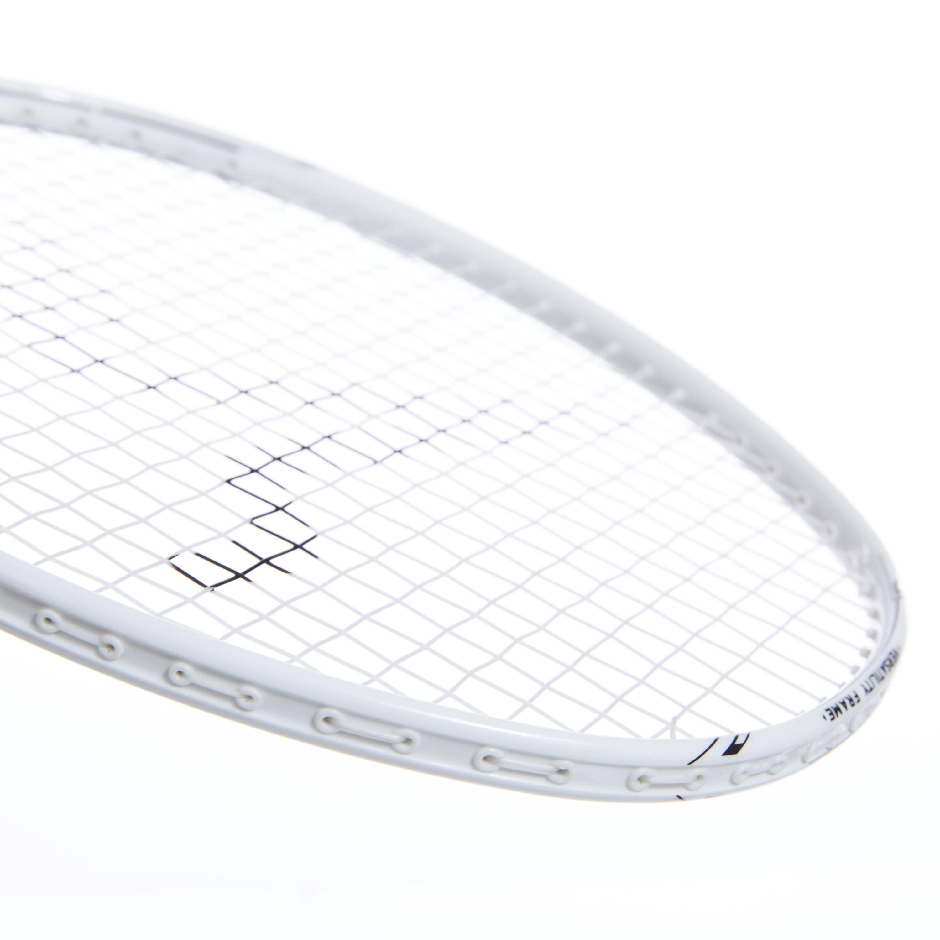 Badminton Racket BR500 White -  3