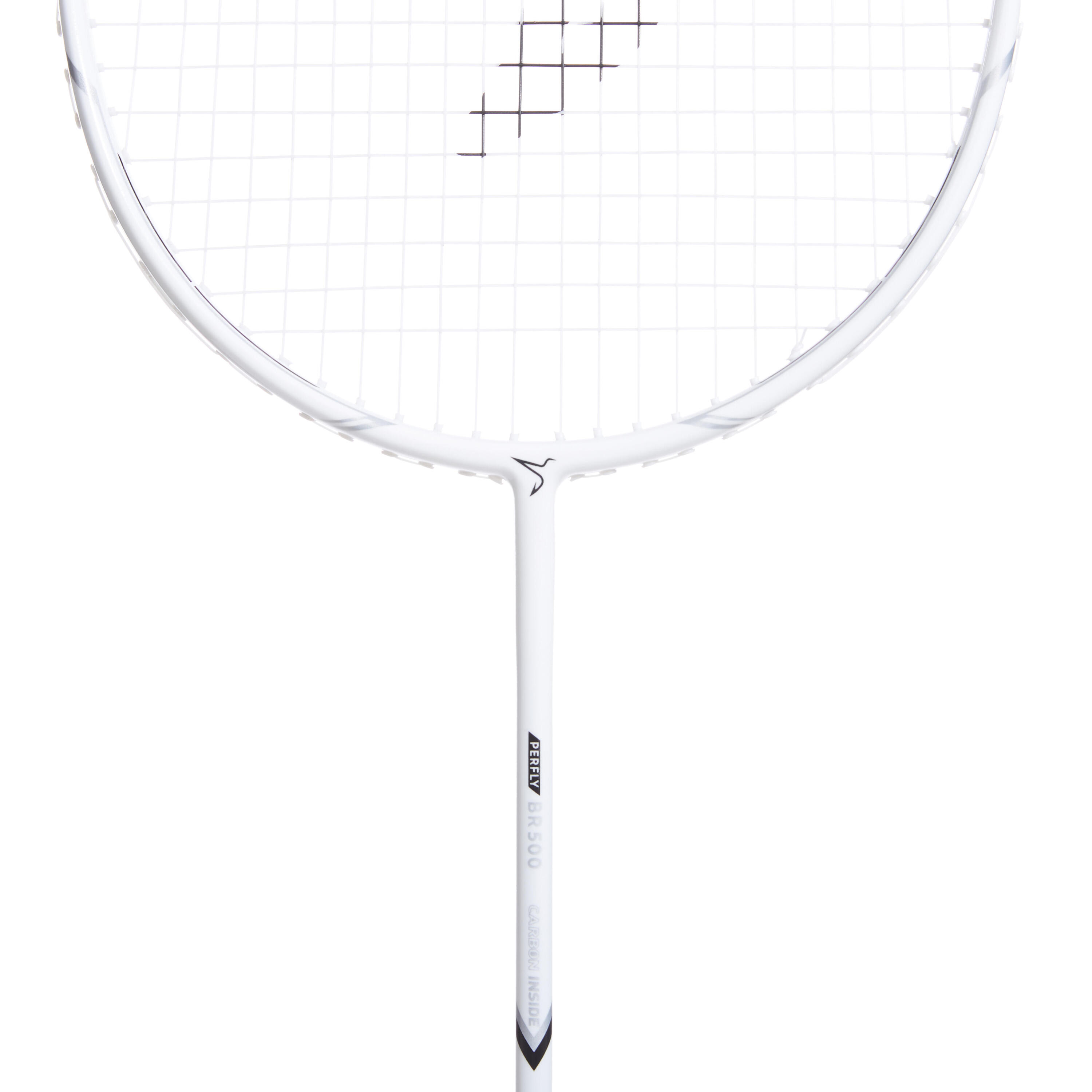 ADULT BADMINTON RACKET BR 500 WHITE 3/35