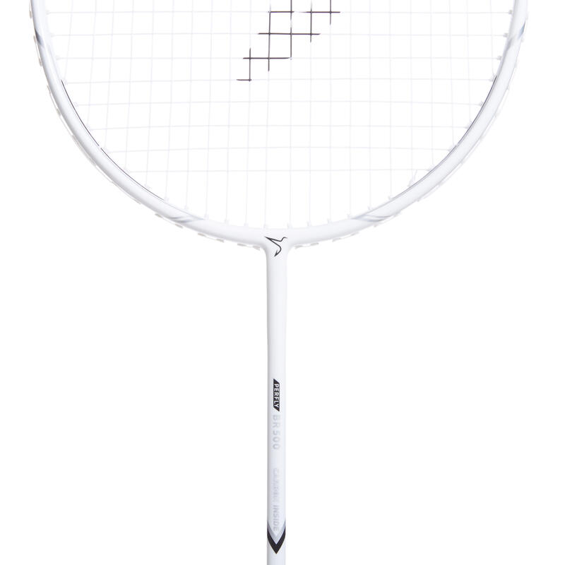 ADULT BADMINTON RACKET BR 500 WHITE