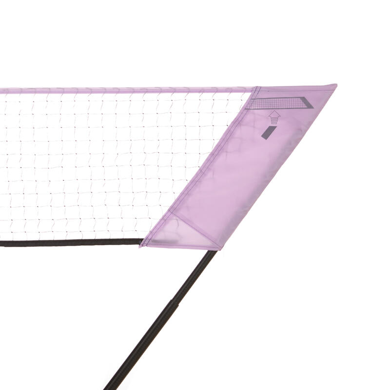 3M 輕便可攜式羽球網－霧紫色