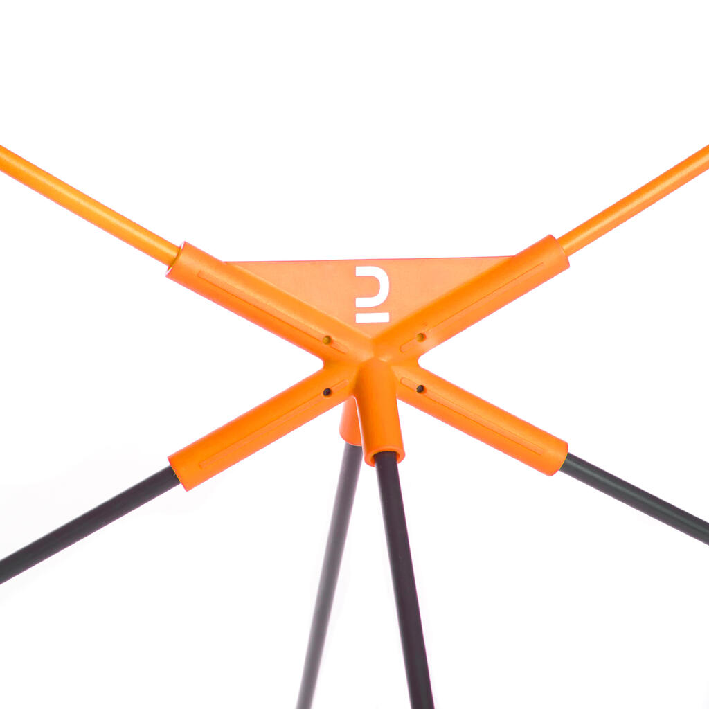Filet de Badminton Portable Easy Net Discover V2 - Orange Pop