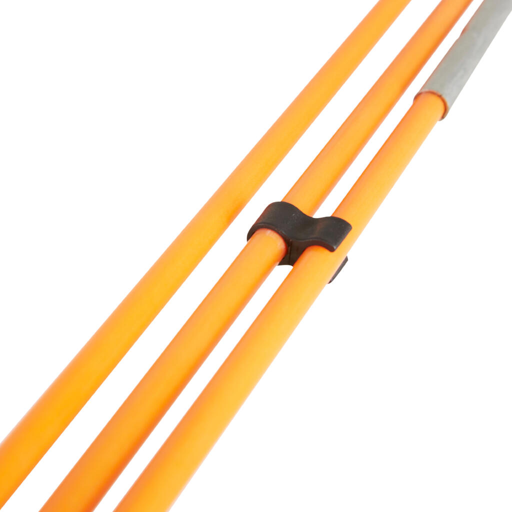 Filet de Badminton Portable Easy Net Discover V2 - Orange Pop