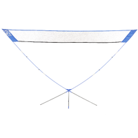 Badminton Easy Net Discover V2 - Bleu Pacifique