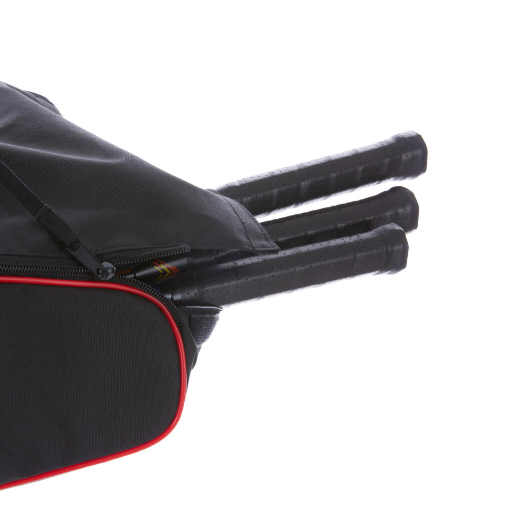 Suaugusiųjų badmintono krepšys „BL 190“, juodas