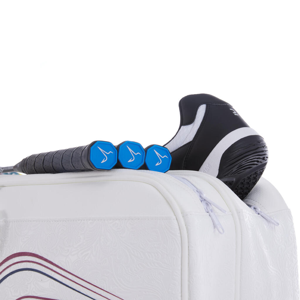Torba za badminton 990 za odrasle bijela