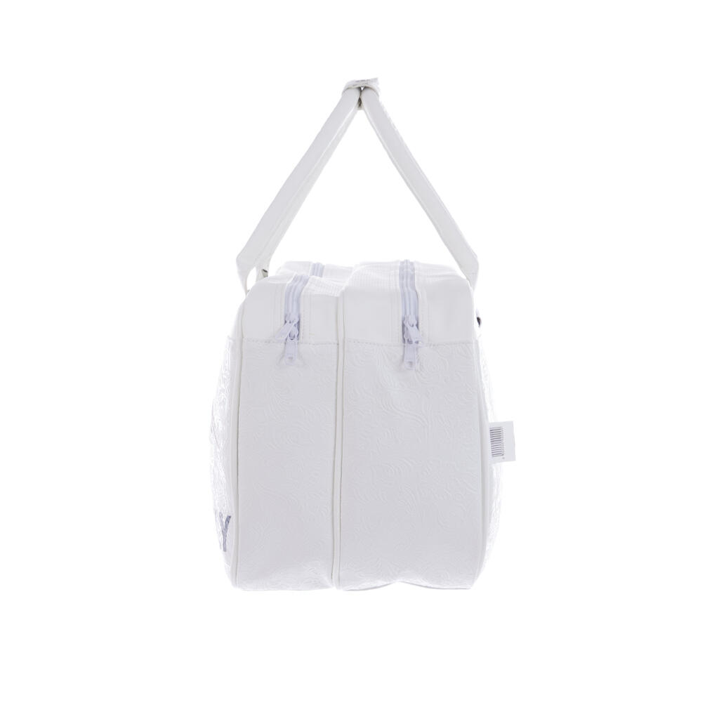 Torba za badminton 990 za odrasle bijela