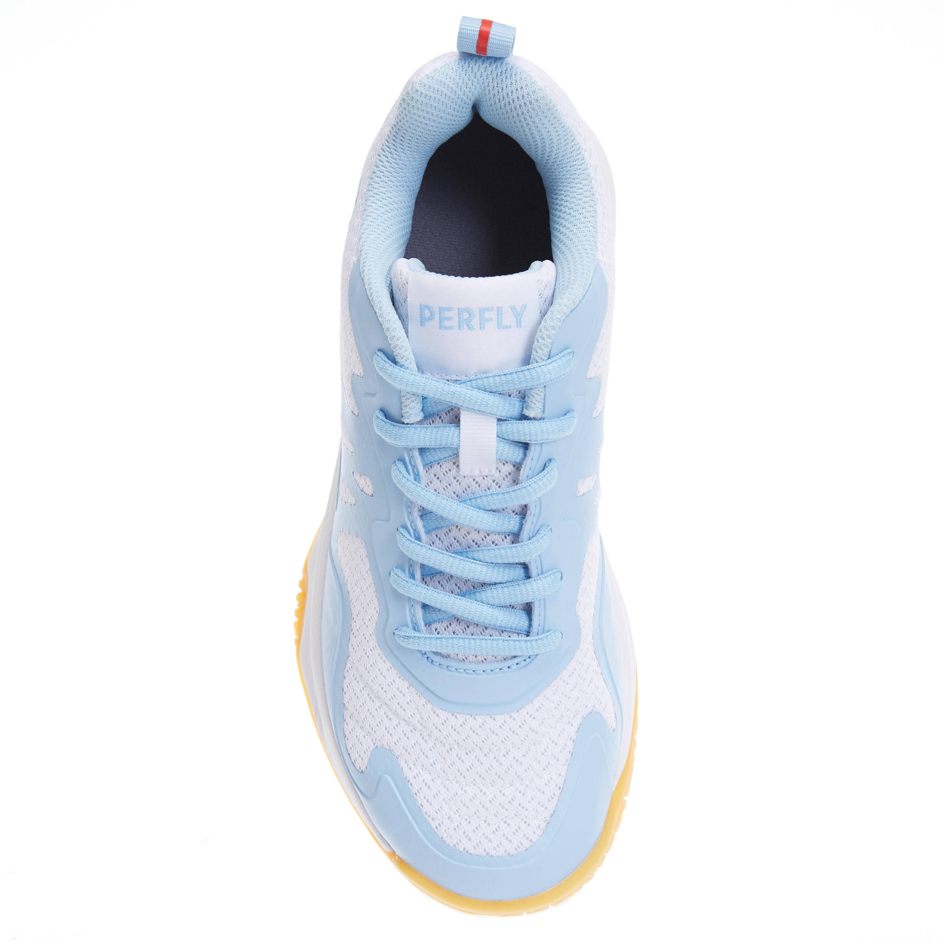 JUNIOR BADMINTON SHOES  BS SENSATION 530 WHITE -  5