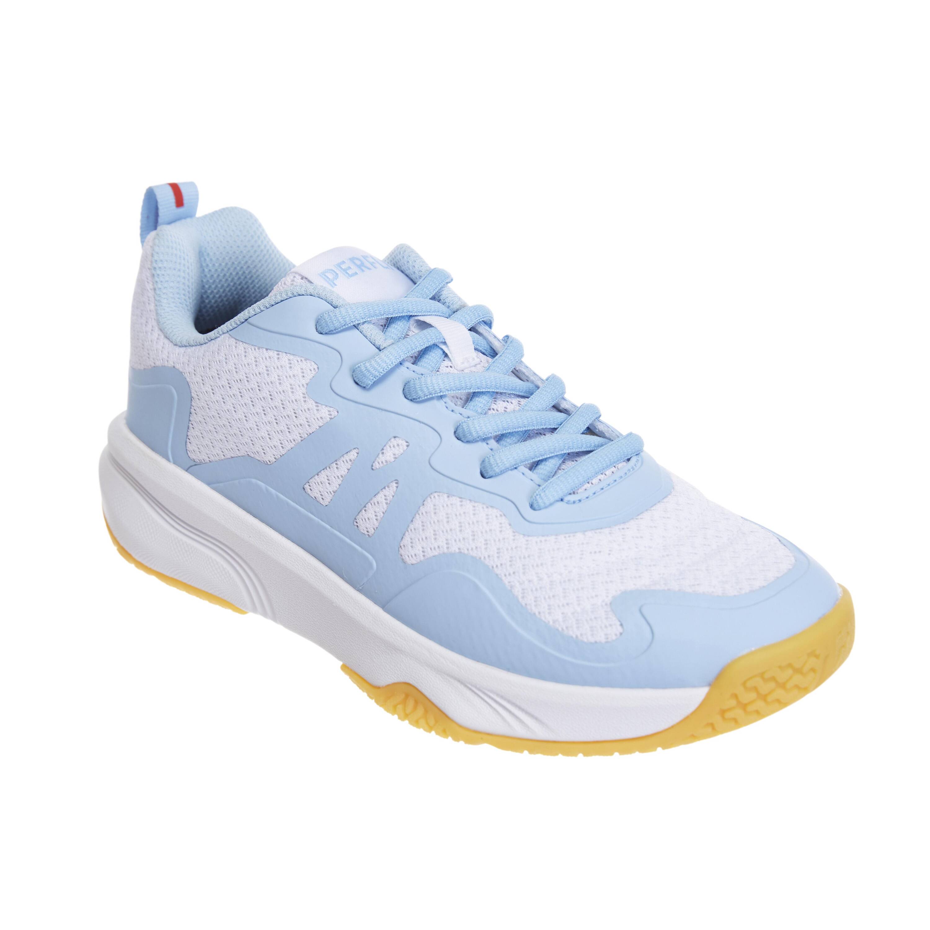 JUNIOR BADMINTON SHOES  BS SENSATION 530 WHITE -  1