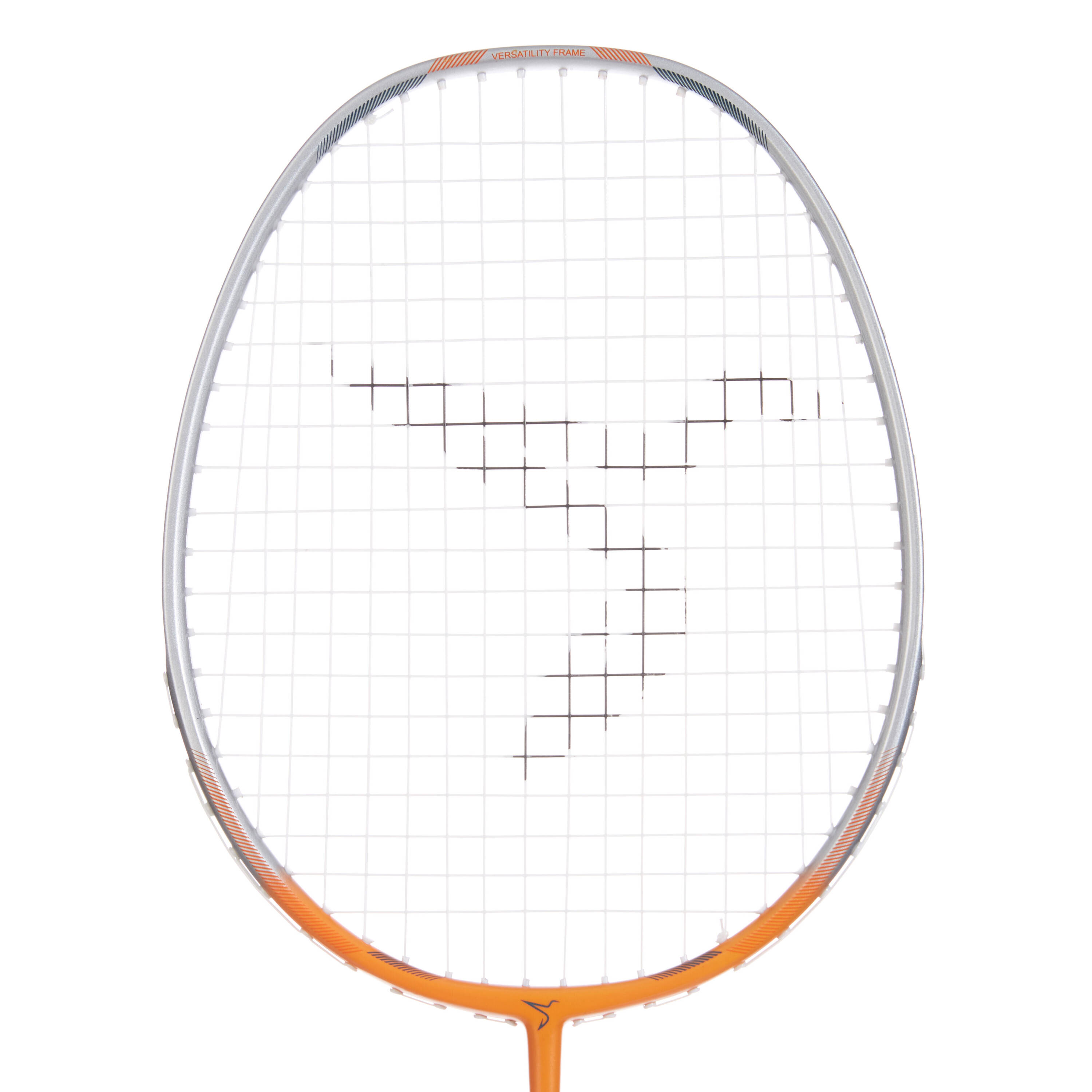 ADULT BADMINTON RACKET BR SENSATION 190 ORANGE GREEN -  2