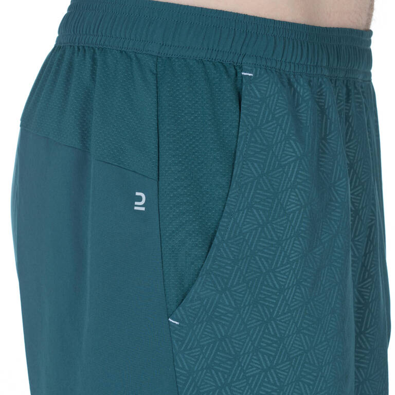 MEN BADMINTON SHORT LITE 560 DARK PEACOCK