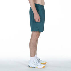 MEN BADMINTON SHORT LITE 560 DARK PEACOCK