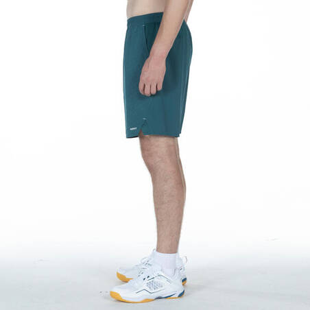 MEN BADMINTON SHORT LITE 560 DARK PEACOCK