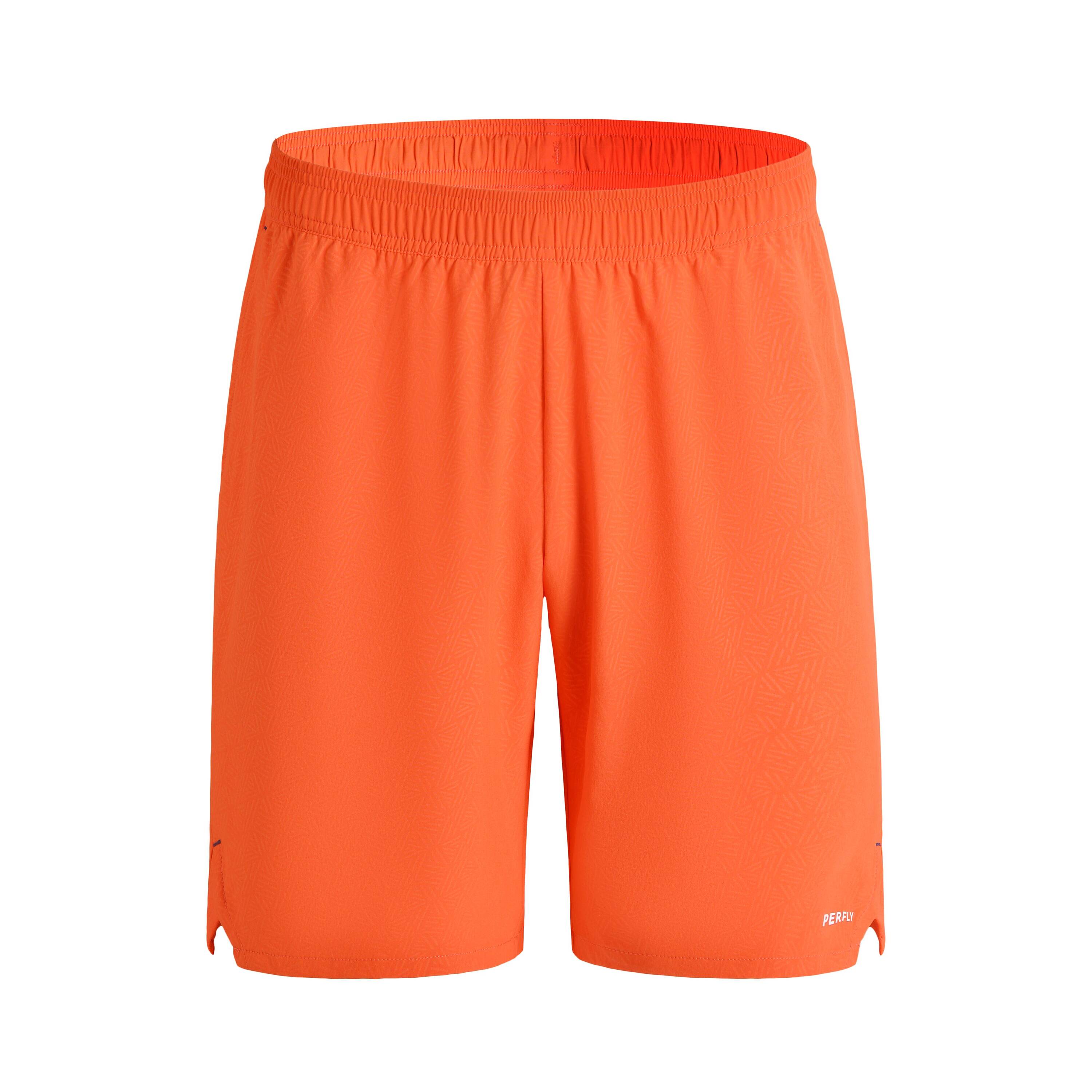 Kids Badminton Shorts 560 Red -  1
