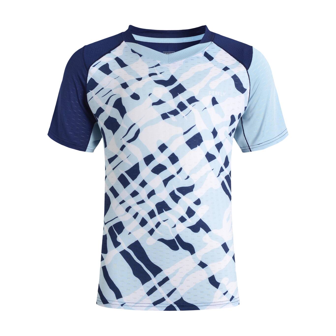 BADMINTON JUNIOR T SHIRT LITE 560 NAVY BLUE