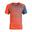 BADMINTON JUNIOR T SHIRT LITE 560 RED TOMATO