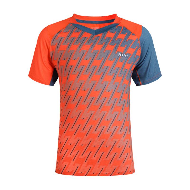 BADMINTON JUNIOR T SHIRT LITE 560 RED TOMATO