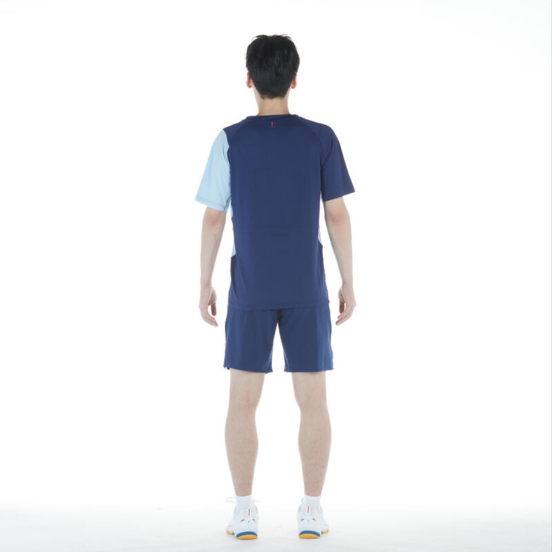 男款羽球 T 恤 LITE560－卡羅萊納藍