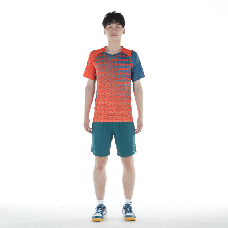 MEN BADMINTON T-SHIRT LITE 560 RED TOMATO