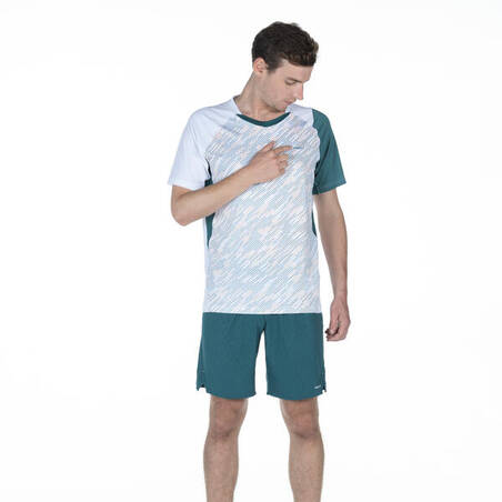 MEN BADMINTON T-SHIRT LITE 560 WHITE