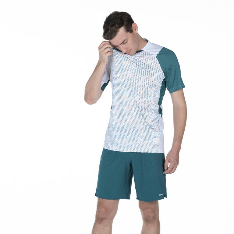 MEN BADMINTON T-SHIRT LITE 560 WHITE