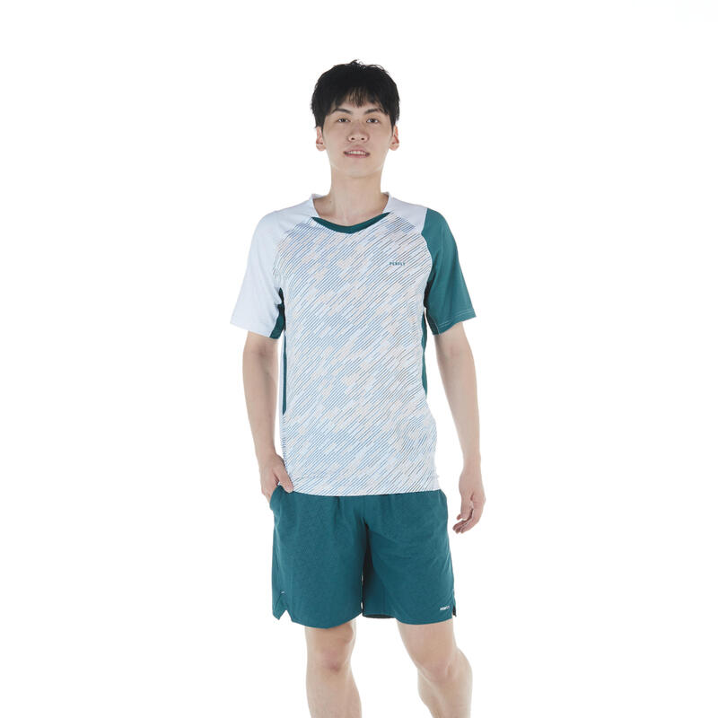 MEN BADMINTON T-SHIRT LITE 560 WHITE