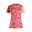女款羽球 T 恤 LITE560－玫瑰木紅色