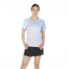 WOMEN BADMINTON T SHIRT LITE 560 WHITE