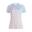女款羽球 T 恤 LITE 560 白色