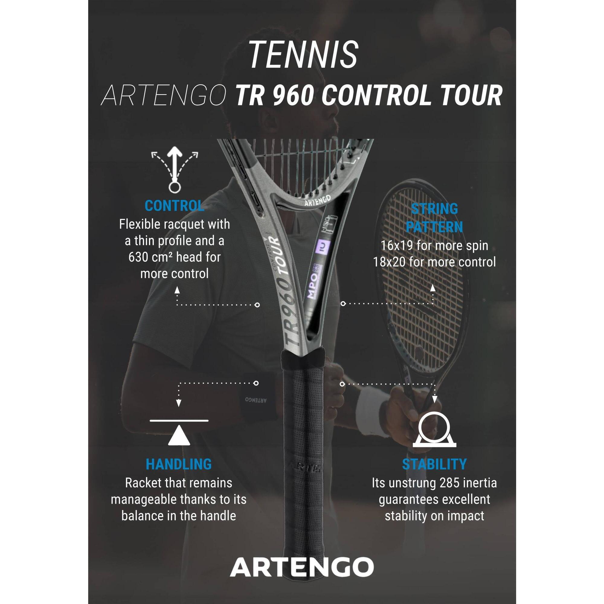 Yetişkin Kordajsız Tenis Raketi - Gaël Monfils - 305 g Yetişkin Kordajsız Tenis Raketi - Gaël Monfils - 305 g