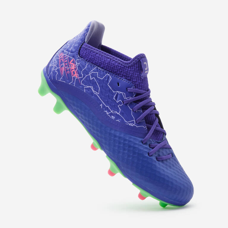 Kids' Lace-Up Football Boots Viralto III FG - Alpha