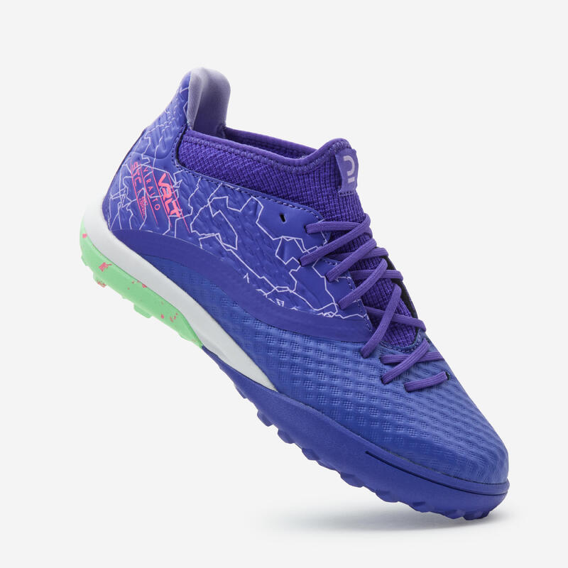 CHAUSSURES DE FOOTBALL ENFANT A LACETS VIRALTO III TURF TF ALPHA
