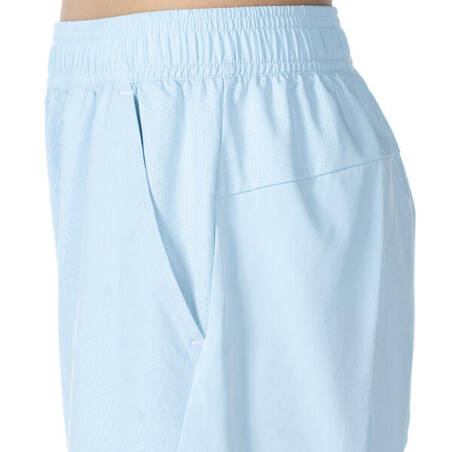 BADMINTON JUNIOR LITE SHORT 560 CAROLINA BLUE