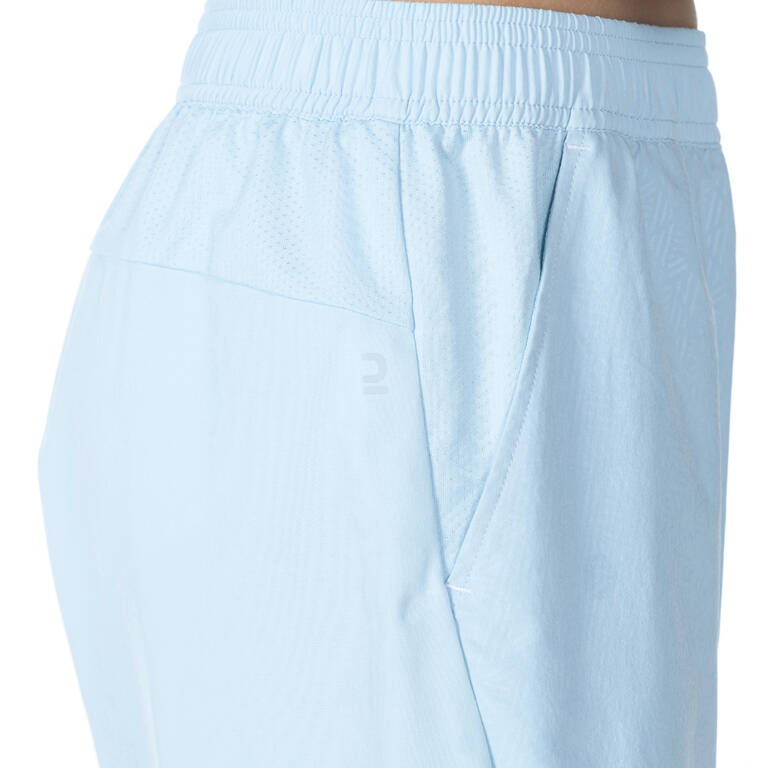 BADMINTON JUNIOR LITE SHORT 560 CAROLINA BLUE