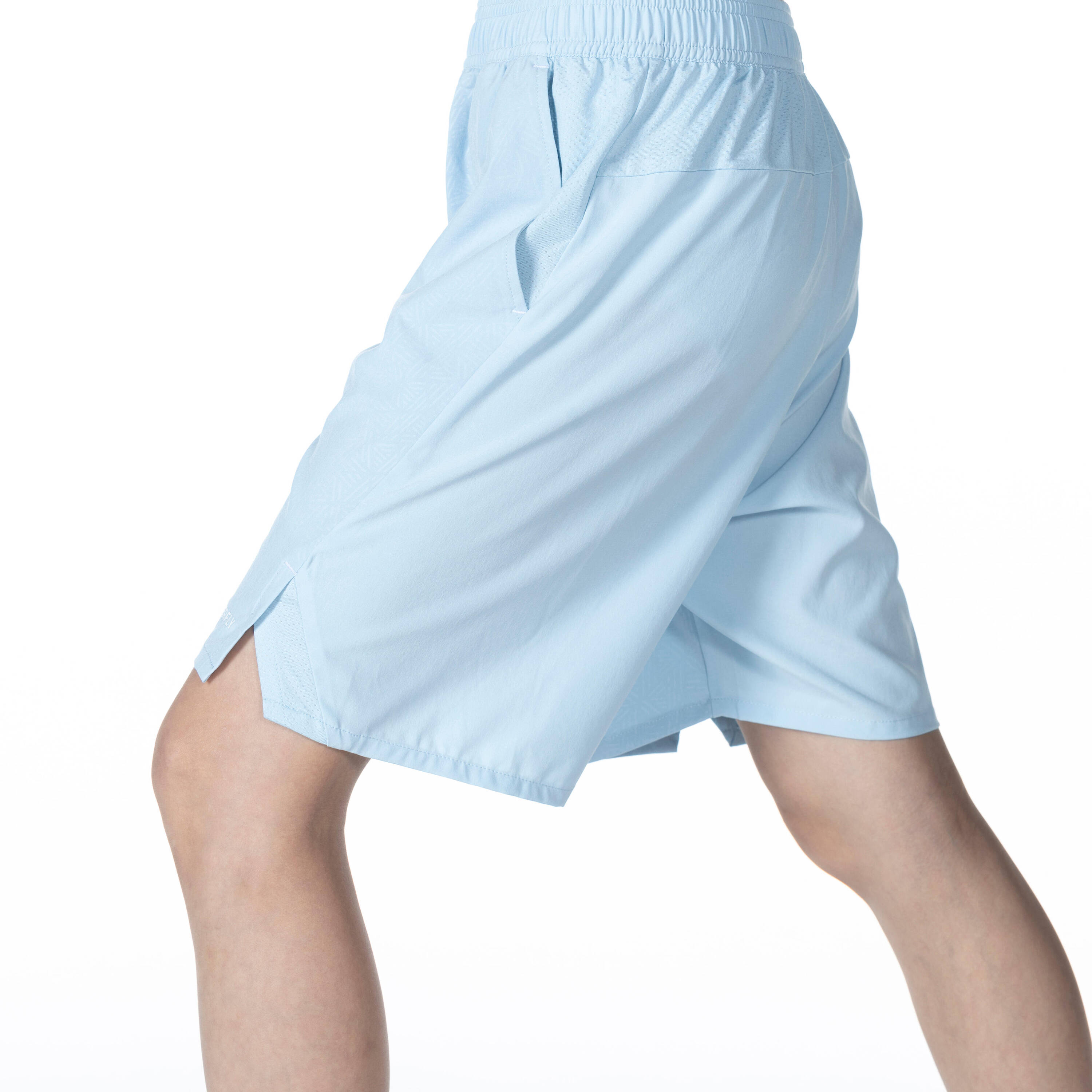 Kids Badminton Shorts 560 Carolina Blue -  4